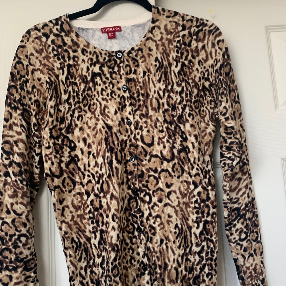 Merona, soft,  ‎ fun animal print sweater